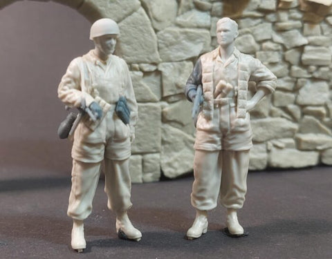 パンツァーアート FI35-246 1/35 ドイツ降下猟兵 休憩中セット