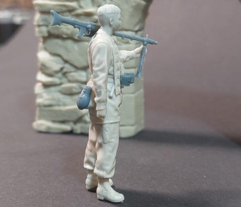 パンツァーアート FI35-247 1/35 ドイツ降下猟兵 MG34 砲手