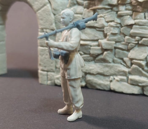 パンツァーアート FI35-247 1/35 ドイツ降下猟兵 MG34 砲手