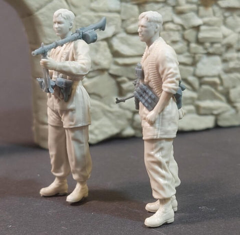 パンツァーアート FI35-249 1/35 ドイツ降下猟兵 MG34チーム セット