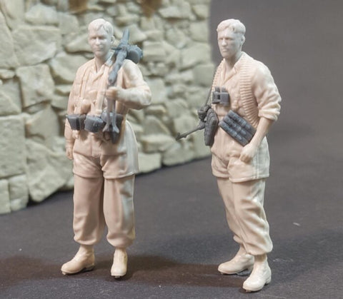 パンツァーアート FI35-249 1/35 ドイツ降下猟兵 MG34チーム セット