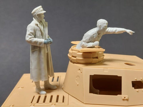 パンツァーアート FI35-253 1/35 DAK IV戦車乗員セット