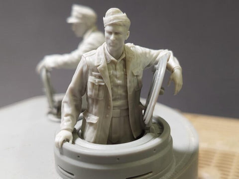 パンツァーアート FI35-257 1/35 DAK「タイガー」戦車長