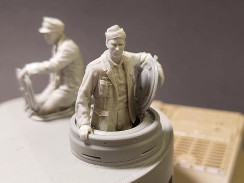 パンツァーアート FI35-260 1/35 DAK「タイガー」クルーセット