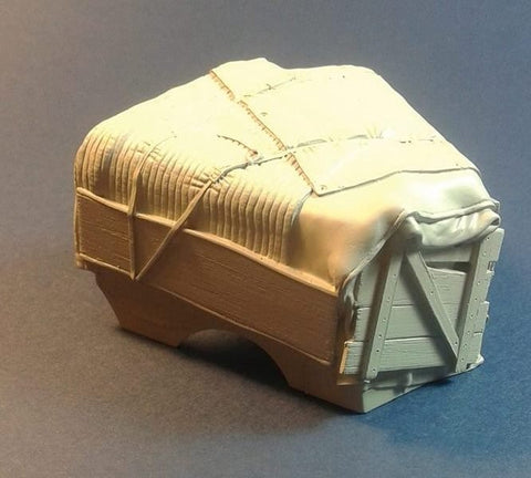 パンツァーアート RE35-459 1/35 Sd.Kfz 9ファモ エンジンデッキ キャンバスカバー