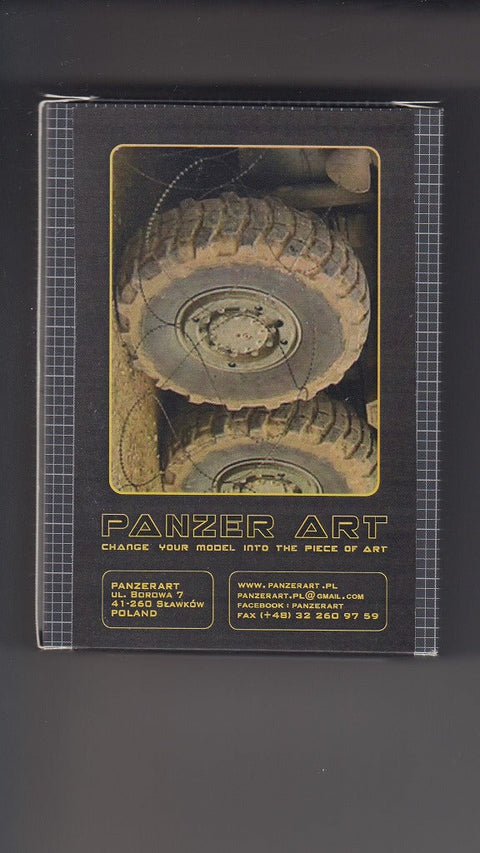 パンツァーアート RE35-488 1/35 SPz.2ルクス ロードホイール(ミシュラン X パターン)