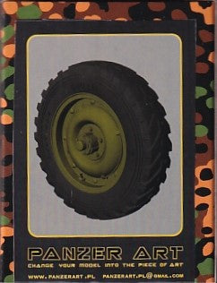 パンツァーアート RE35-677 1/35 ウイリスMBジープ ロードホイール (コマーシャル No1)
