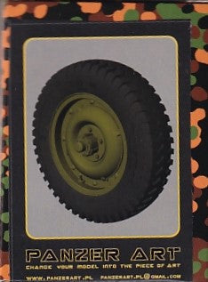 パンツァーアート RE35-678 1/35 ウイリスMBジープ ロードホイール (コマーシャル No2)