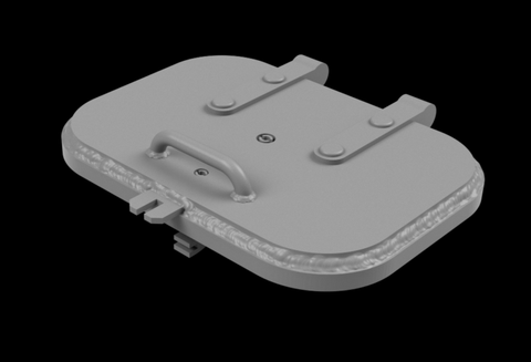 パンツァーアート RE35-803 1/35 “タイガー” ローダーハッチ  (極初期型)