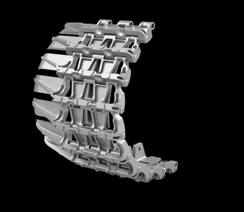 パンツァーアート TR16-011 1/16 III/IV号戦車 ヴィンターケッテ履帯