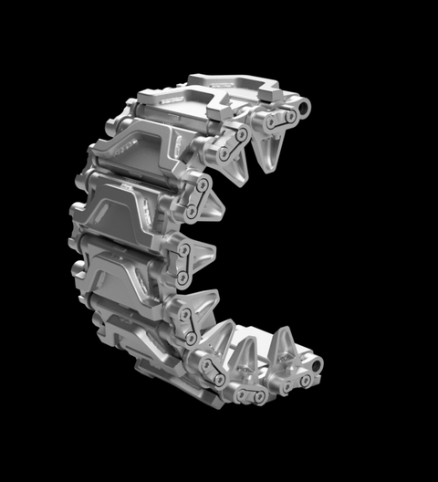 パンツァーアート TR16-012 1/16 シャーマン VVSS T-54E1 スチール履帯