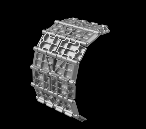 パンツァーアート TR16-015 1/16 T-34 500mm「V」パターン履帯