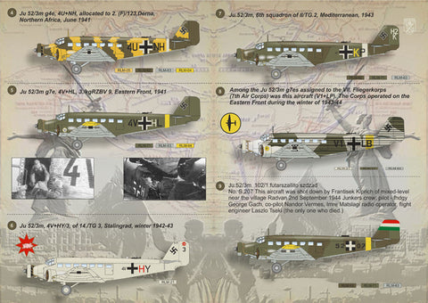 プリントスケール 144-004 1/144 ユンカース JU-52