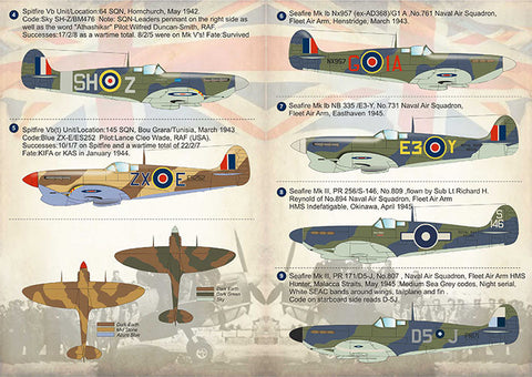 プリントスケール 144-018 1/144 スーパーマリン スピットファイア