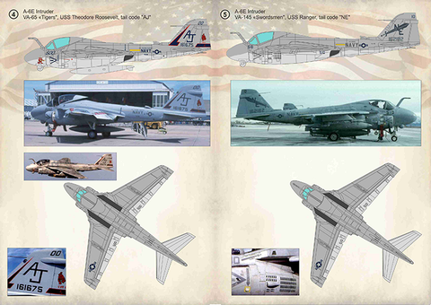 プリントスケール 72-337 1/72 グラマン A-6 イントルーダー