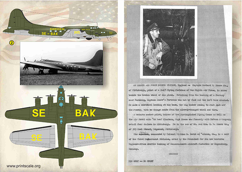 プリントスケール 72-339 1/72 B-17 "Veni. Vidi. Vici"