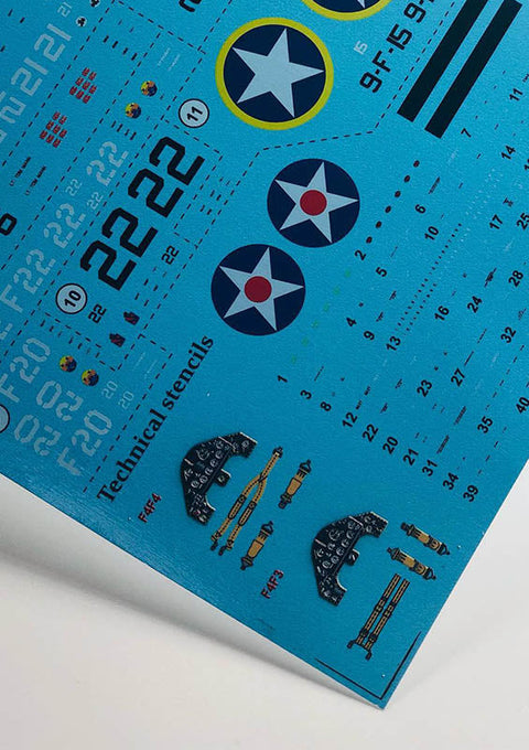 プリントスケール 72-441 1/72 F4F ワイルドキャット エース (3Dパネルデカール付)