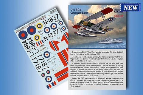 プリントスケール PSR48001 1/48 DH82b クイーンビー