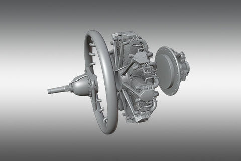 プリントスケール PSR72020 1/72 ブリストル・マーキュリー エンジン