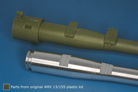 RBモデル 35B126 1/35 フランス AMX13/155自走榴弾砲 砲身 155mm L/33