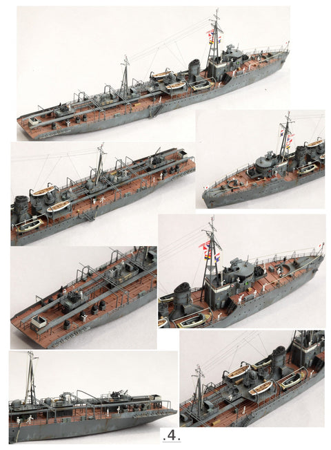 シードホビー SH700035 1/700 WWII 日本海軍 若鷹型急設網艦レジンキット