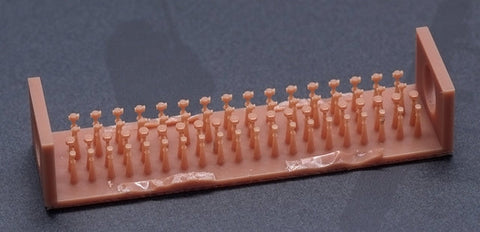 シードホビー SH700059 1/700 WWII 日本海軍 艦艇用 通風筒3 (排気/キノコ型)