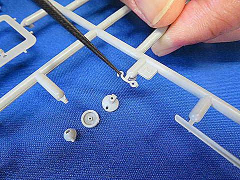 シモムラアレック AL-K115 錆に強い黒コート丸ヤスリ　先端0.5ミリ超先細丸BCF