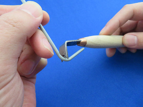 シモムラアレック AL-K188 モールドラインの除去、面取り　クワ型チゼル「エルヴァ」