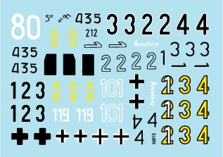 スターデカール 35-913 1/35 ジャーマンタンクス イン ハンガリー 1945 パンサーG, タイガーII, マーダー2