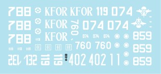 スターデカール 35-938 1/35 ソビエト BMD-1 空挺戦車 #2 ウクライナ, モルドバ, ロシア, ロシア KFOR