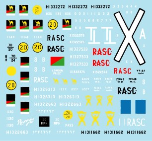 スターデカール 35-963 1/35 M19 ダイアモンド戦車運搬車 # 1 中東,北アフリカ