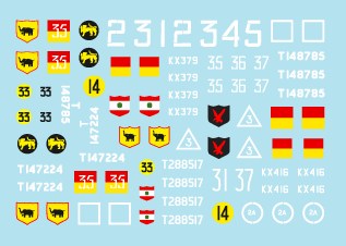 スターデカール 35-C1033 1/35 インド・パキスタン戦争'1965