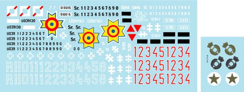 スターデカール 35-C1079 1/35 スコダ LT vz 35 ルーマニア、チェコスロバキア、スロバキア