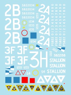 スターデカール 35-C1082 1/35 イギリス LVT-2,LVT(A)-2 LVT バッファロー イン 北西ヨーロッパ 1944-45 (1)