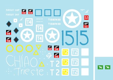 スターデカール 35-C1108 1/35 ニュージーランド軍のAFV イン イタリア