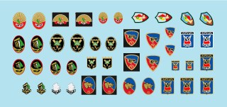 スターデカール 35-C1111 1/35 レバノンの戦車と装甲車両4