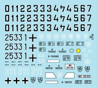 スターデカール 35-C1136 1/35 ドイツ SSヴィーキング師団 #3 IV号戦車,3トンハーフトラック,Sd.kfz.251