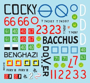 スターデカール 35-C1206 1/35 WWII イギリス陸軍 北アフリカでのイギリス陸軍所属のシャーマンMkIII エジプトへ展開した初期生産型のM4シャーマン(1942年)