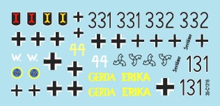 スターデカール 35-C1216 1/35 WWII ドイツ ノルウェーとフィンランドに進駐したドイツ戦車 ＃4