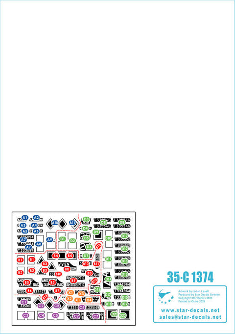 スターデカール 35-C1374 1/35 WWII イギリス A34コメット 第7機甲師団/第11機甲師団