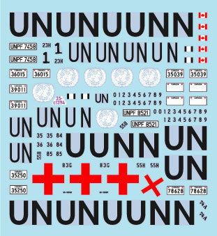 スターデカール 35-C1394 1/35 バルカン半島の平和維持軍＃14 ボスニアのカナダ軍M113派生車輌