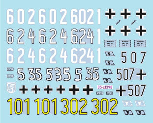 スターデカール 35-C1398 1/35 ドイツ 第10SS装甲師団 フルンツベルク＃3 IV号戦車H型 ・ JとパンサーA ・ G型