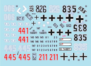 スターデカール 35-C1399 1/35 ドイツ 第10SS装甲師団 フルンツベルク＃4 III号突撃砲G型とSdKfz 251D型