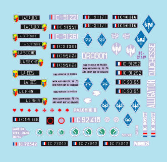 スターデカール 35-C1419 1/35 インドシナ # 6コベントリー装甲車・DUKW・M29C クラブ/ウィーゼル