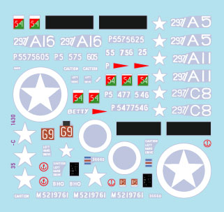 スターデカール 35-C1430 1/35 D-デイイギリス DUKW/シープ水陸両用車＃2 第297総合輸送中隊/ビーチ集団