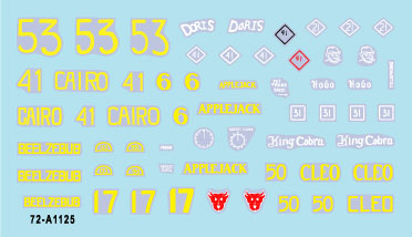 スターデカール 72-A1125 1/72 WWII アメリカ 太平洋戦線 硫黄島の戦い アメリカ海兵隊第3/第4戦車大隊のM4A2/M4A3シャーマン戦車