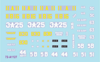 スターデカール 72-A1127 1/72 WWII アメリカ 太平洋戦線 硫黄島の戦い アメリカ海兵隊LVT-2/LVT(A)-2アムトラック水陸両用車