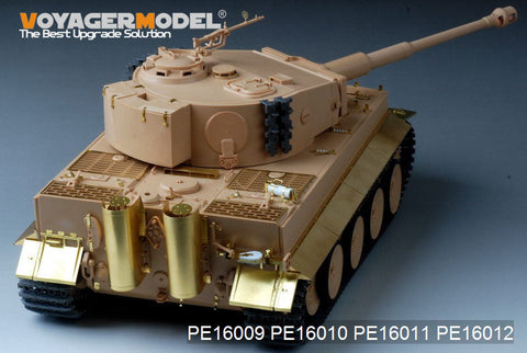 ボイジャーモデル PE16009 1/16 WWIIドイツ タイガーI 中期型 基本セット(トランぺッター/タミヤ用)