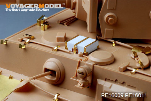 ボイジャーモデル PE16009 1/16 WWIIドイツ タイガーI 中期型 基本セット(トランぺッター/タミヤ用)