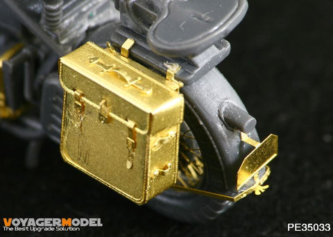 ボイジャーモデル PE35033 1/35 ツェンダップ オートバイ エッチングセット(タミヤ35017/35283用)
